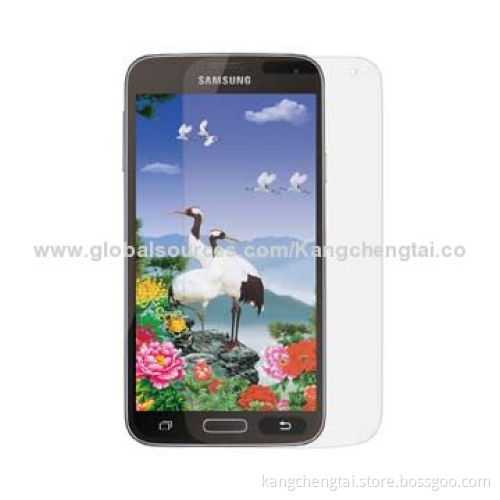High-transparent Tempered Glass Screen Protector for Samsung Galaxy S5, Anti-scratch and Waterproof